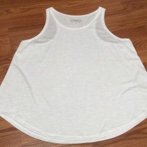 White tank top